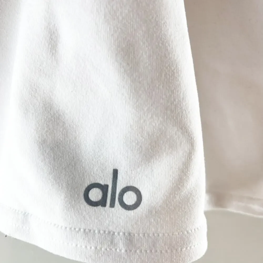 Alo Airbrush Real Bra Tank Top White Small